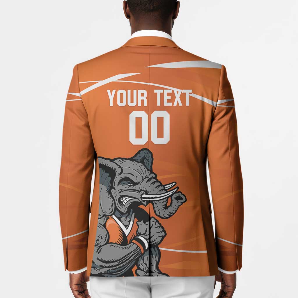 Ivory Coast Basketball Custom Blazer Allez Les Elephants