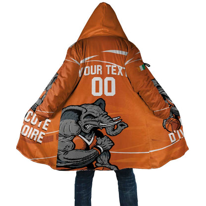 Ivory Coast Basketball Custom Cloak Allez Les Elephants