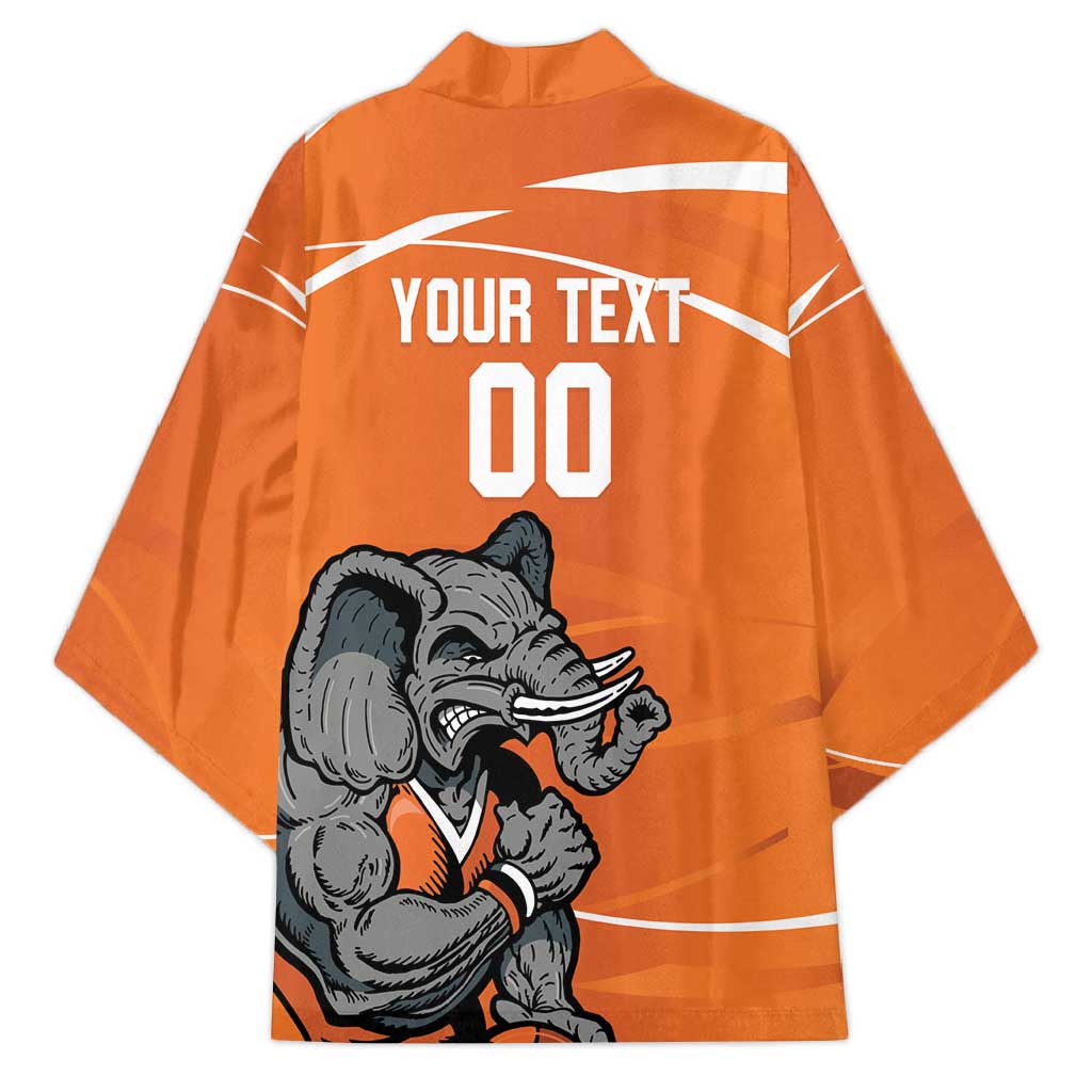 Ivory Coast Basketball Custom Kimono Allez Les Elephants