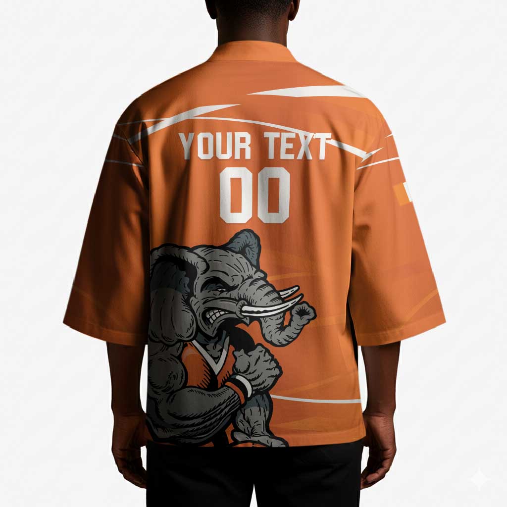 Ivory Coast Basketball Custom Kimono Allez Les Elephants