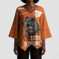 Ivory Coast Basketball Custom Kimono Sleeve Blouse Allez Les Elephants