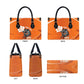 Ivory Coast Basketball Custom Leather Bag Allez Les Elephants