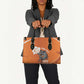 Ivory Coast Basketball Custom Leather Bag Allez Les Elephants