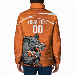 Ivory Coast Basketball Custom Padded Jacket Allez Les Elephants