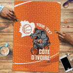 Ivory Coast Basketball Custom Puzzle Allez Les Elephants