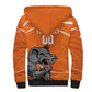 Afro Basketball Custom Ivory Coast Sherpa Hoodie Allez Les Elephants - African Pride