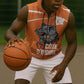 Afro Basketball Custom Ivory Coast Sleeveless Zip Hoodie Allez Les Elephants - African Pride