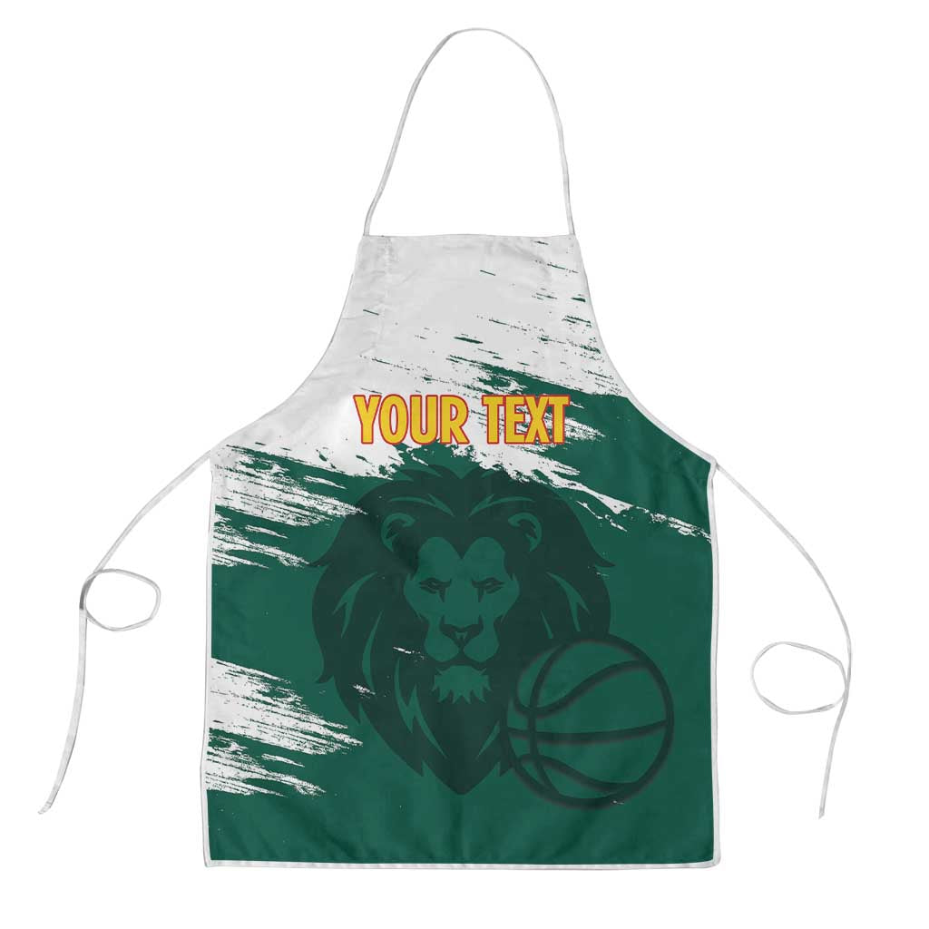 Cameroon Basketball Custom Apron Come On Indomitable Lions