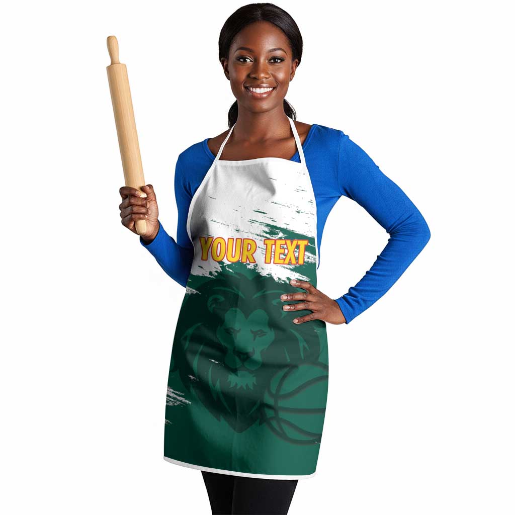 Cameroon Basketball Custom Apron Come On Indomitable Lions