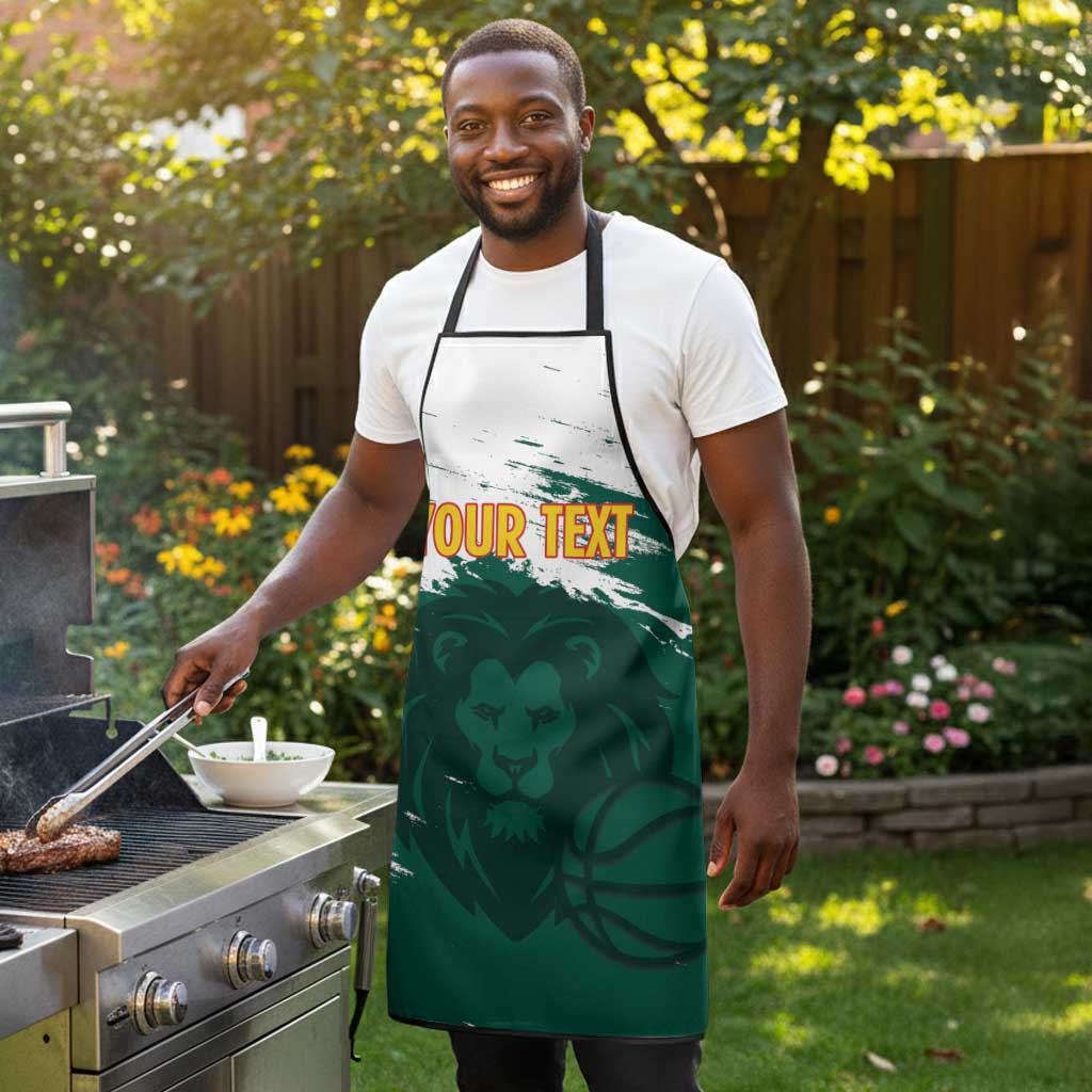 Cameroon Basketball Custom Apron Come On Indomitable Lions