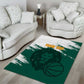 Afro Basketball Custom Cameroon Area Rug Come On Indomitable Lions - African Pride