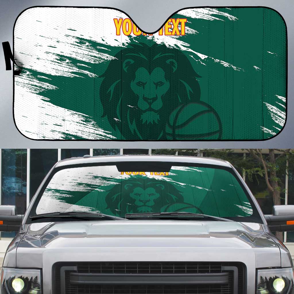 Cameroon Basketball Custom Auto Sun Shade Come On Indomitable Lions