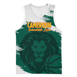 Afro Basketball Custom Cameroon Basketball Jersey Come On Indomitable Lions LT14