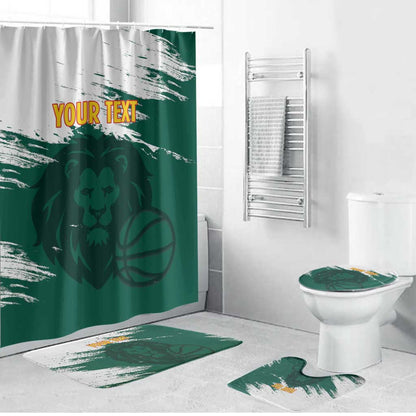 Cameroon Basketball Custom Bathroom Set Come On Indomitable Lions