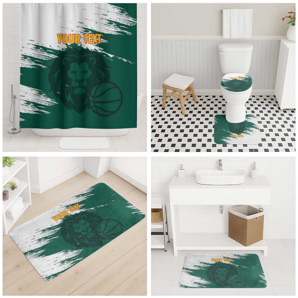 Cameroon Basketball Custom Bathroom Set Come On Indomitable Lions