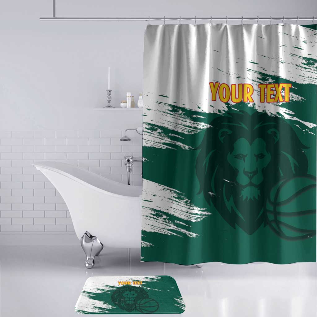 Cameroon Basketball Custom Bathroom Set Come On Indomitable Lions