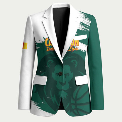 Cameroon Basketball Custom Blazer Come On Indomitable Lions
