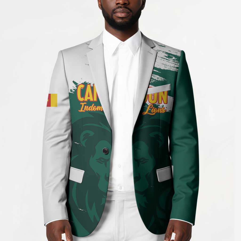 Cameroon Basketball Custom Blazer Come On Indomitable Lions
