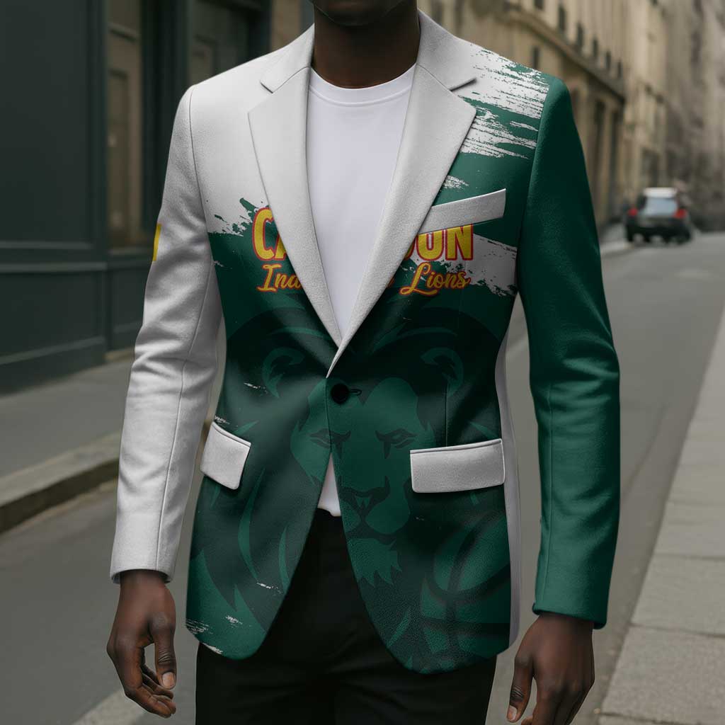 Cameroon Basketball Custom Blazer Come On Indomitable Lions