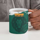 Cameroon Basketball Custom Ceramic Mug Come On Indomitable Lions