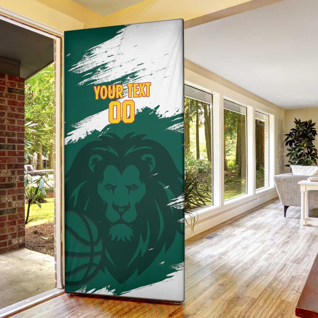 Cameroon Basketball Custom Door Cover Come On Indomitable Lions