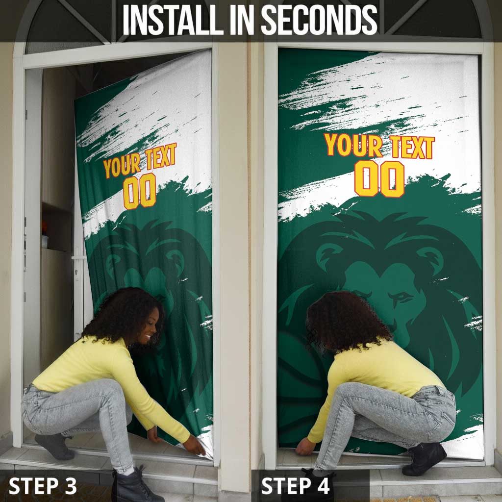 Cameroon Basketball Custom Door Cover Come On Indomitable Lions