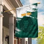 Afro Basketball Custom Cameroon Garden Flag Come On Indomitable Lions - African Pride