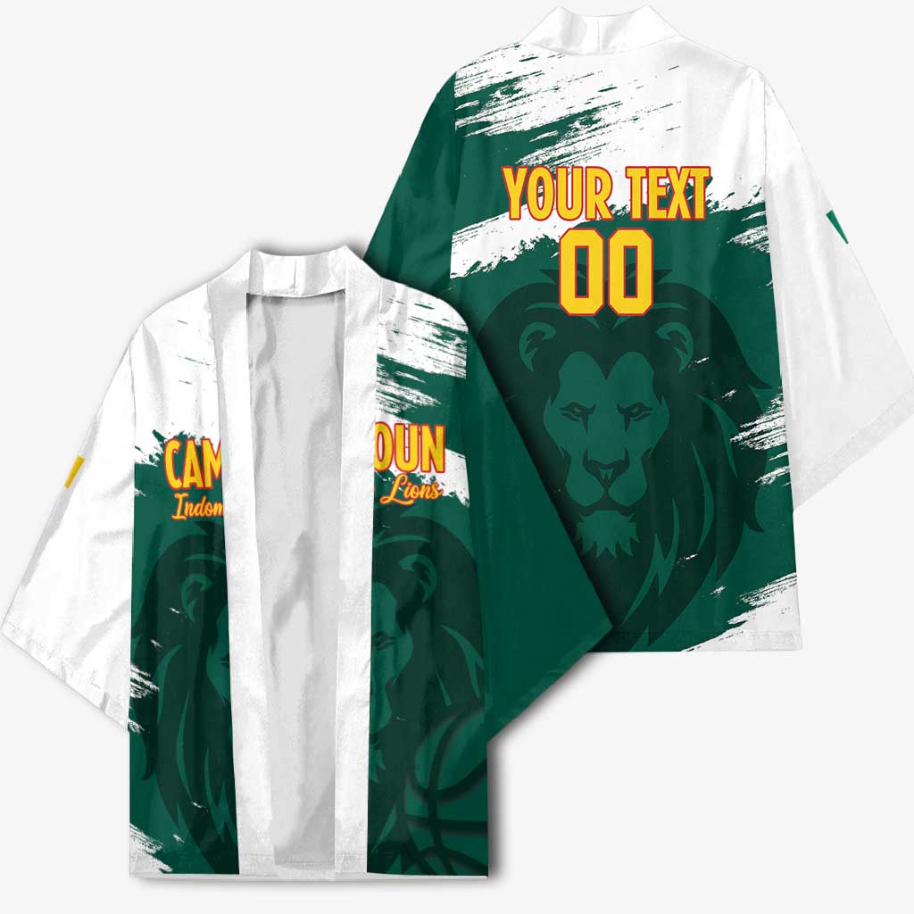 Cameroon Basketball Custom Kimono Come On Indomitable Lions