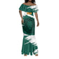 Afro Basketball Custom Cameroon Mermaid Dress Come On Indomitable Lions - African Pride