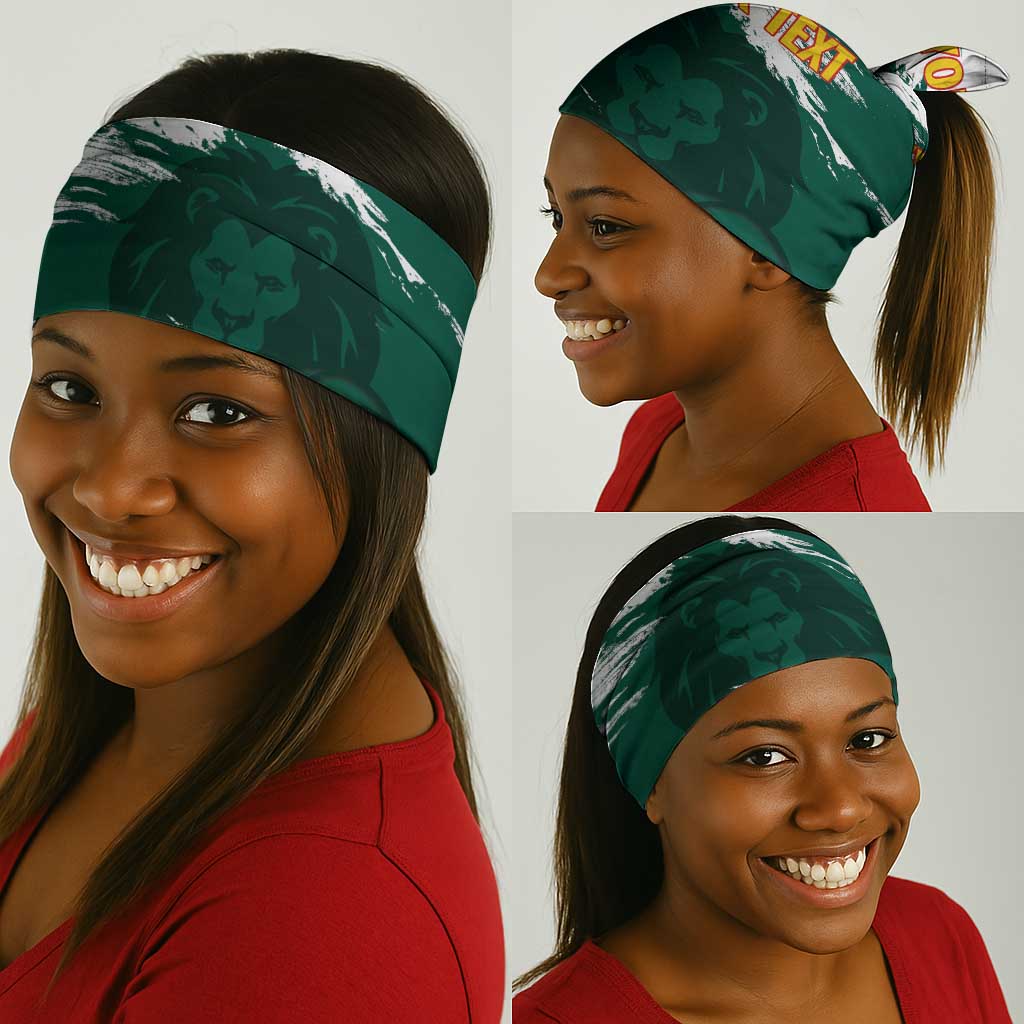 Afro Basketball Custom Cameroon Neck Gaiter Come On Indomitable Lions LT14