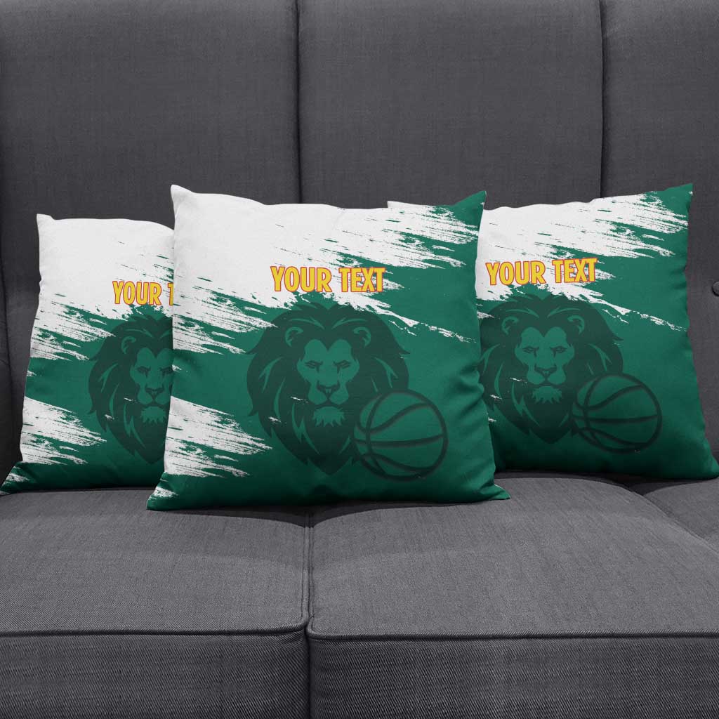 Cameroon Basketball Custom Pillow Cover Come On Indomitable Lions