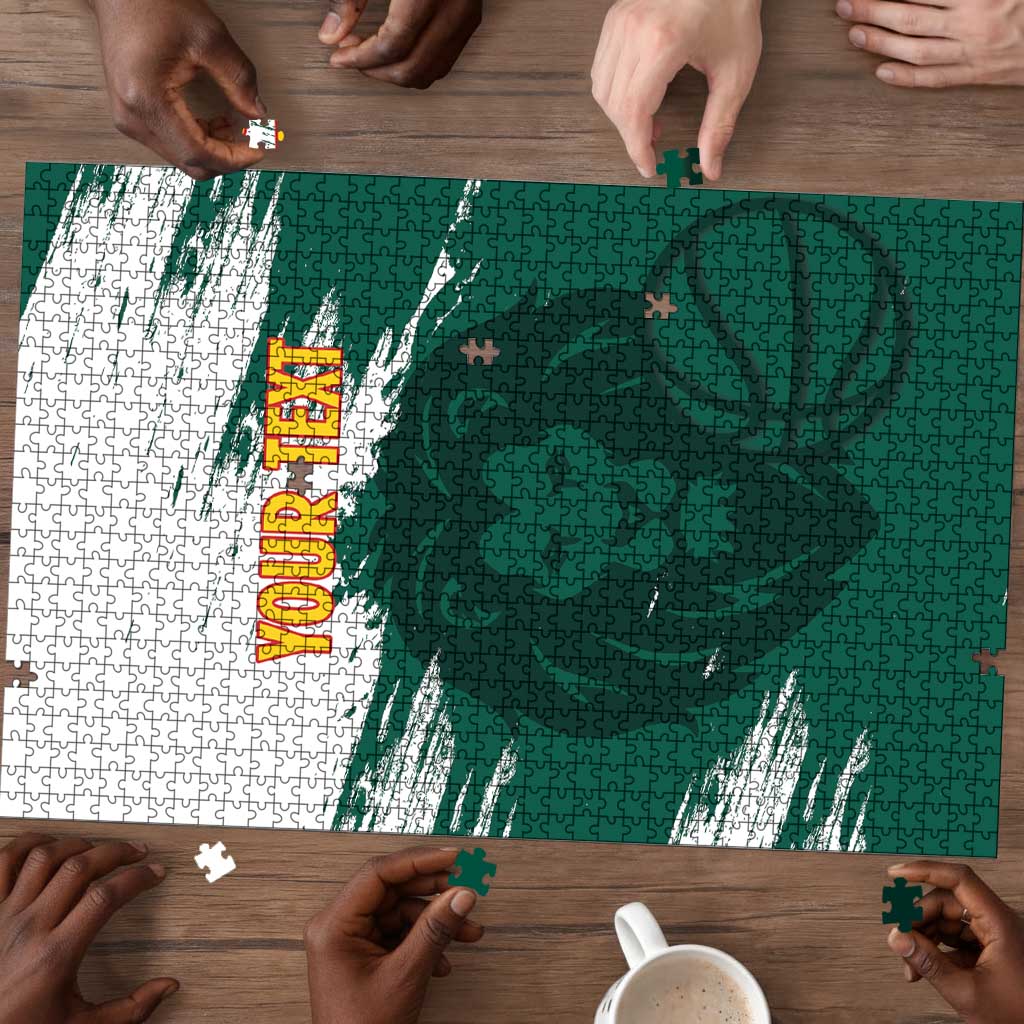 Cameroon Basketball Custom Puzzle Come On Indomitable Lions