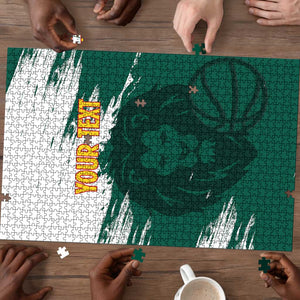 Cameroon Basketball Custom Puzzle Come On Indomitable Lions