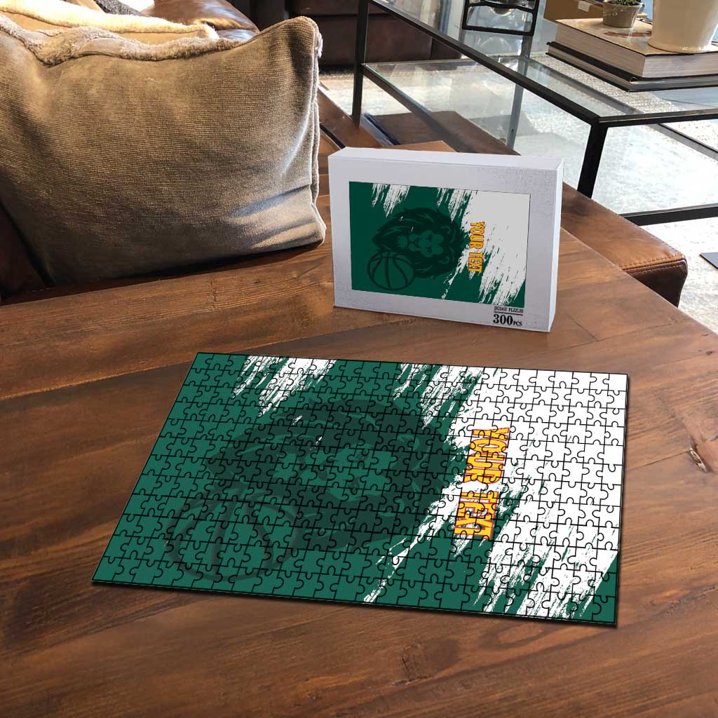 Cameroon Basketball Custom Puzzle Come On Indomitable Lions