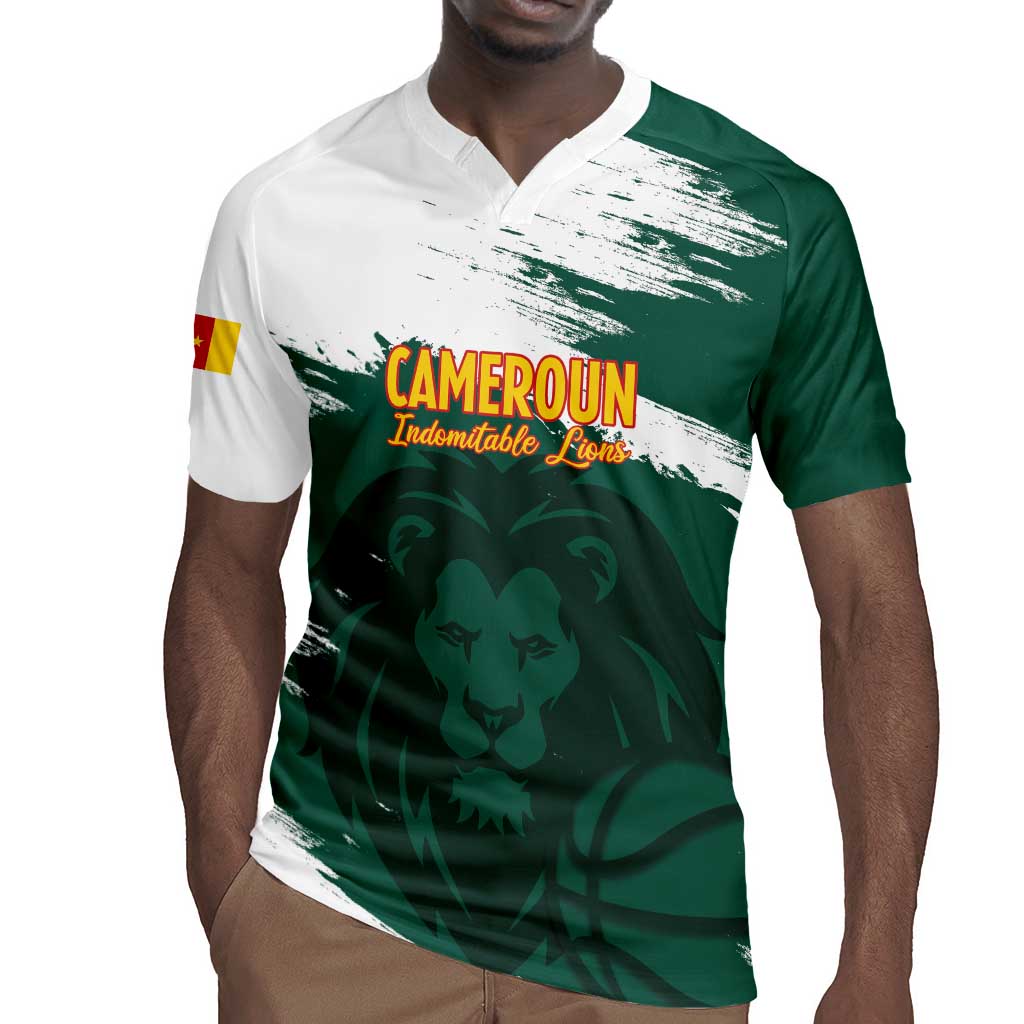 Afro Basketball Custom Cameroon Rugby Jersey Come On Indomitable Lions - African Pride