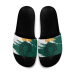 Cameroon Basketball Custom Slide Sandals Come On Indomitable Lions