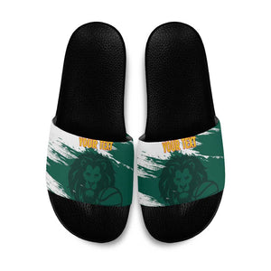 Cameroon Basketball Custom Slide Sandals Come On Indomitable Lions