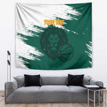 Afro Basketball Custom Cameroon Tapestry Come On Indomitable Lions - African Pride