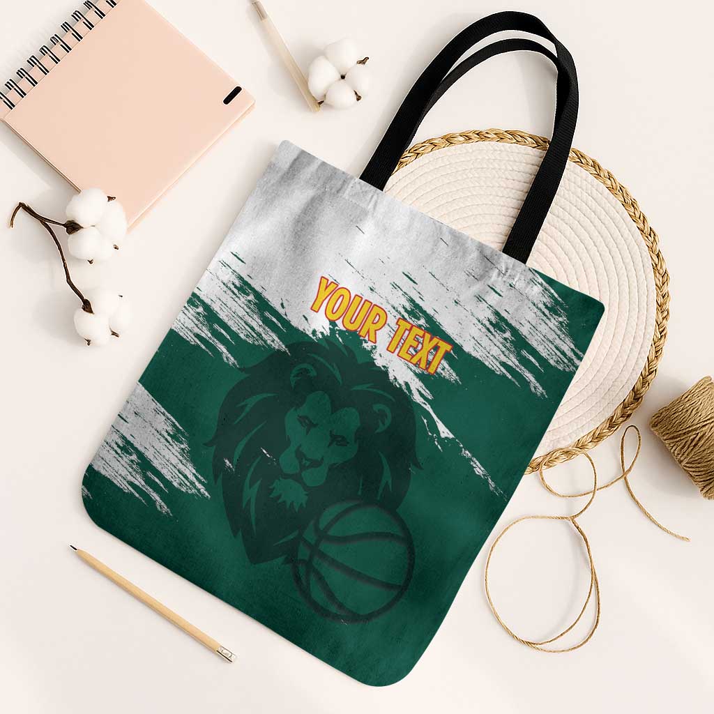 Cameroon Basketball Custom Tote Bag Come On Indomitable Lions