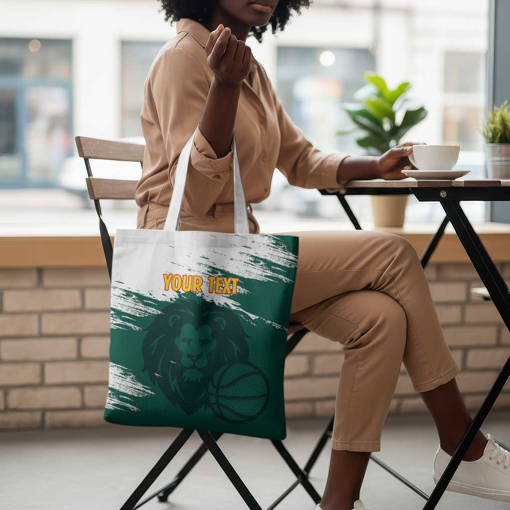 Cameroon Basketball Custom Tote Bag Come On Indomitable Lions