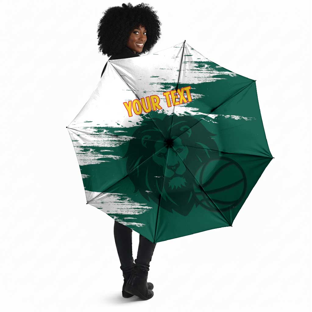 Cameroon Basketball Custom Umbrella Come On Indomitable Lions