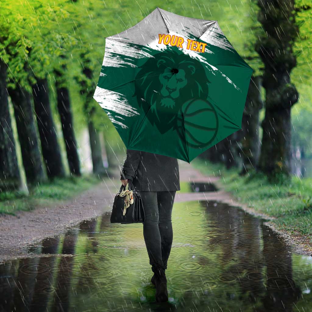 Cameroon Basketball Custom Umbrella Come On Indomitable Lions
