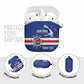 Cape Verde Basketball Custom AirPods Case Come On Blue Sharks
