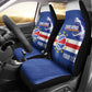 Afro Basketball Custom Cape Verde Car Seat Cover Come On Blue Sharks - African Pride