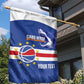Afro Basketball Custom Cape Verde Garden Flag Come On Blue Sharks - African Pride