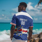Afro Basketball Custom Cape Verde Hawaiian Shirt Come On Blue Sharks - African Pride