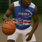Afro Basketball Custom Cape Verde Sleeveless Zip Hoodie Come On Blue Sharks - African Pride