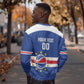 Afro Basketball Custom Cape Verde Sweatshirt Come On Blue Sharks - African Pride