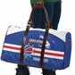 Cape Verde Basketball Custom Travel Bag Come On Blue Sharks