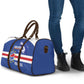 Cape Verde Basketball Custom Travel Bag Come On Blue Sharks